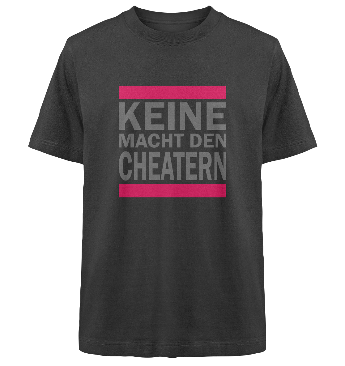 Trashball "Keine Macht den Cheatern" - Heavy Oversized Organic Shirt