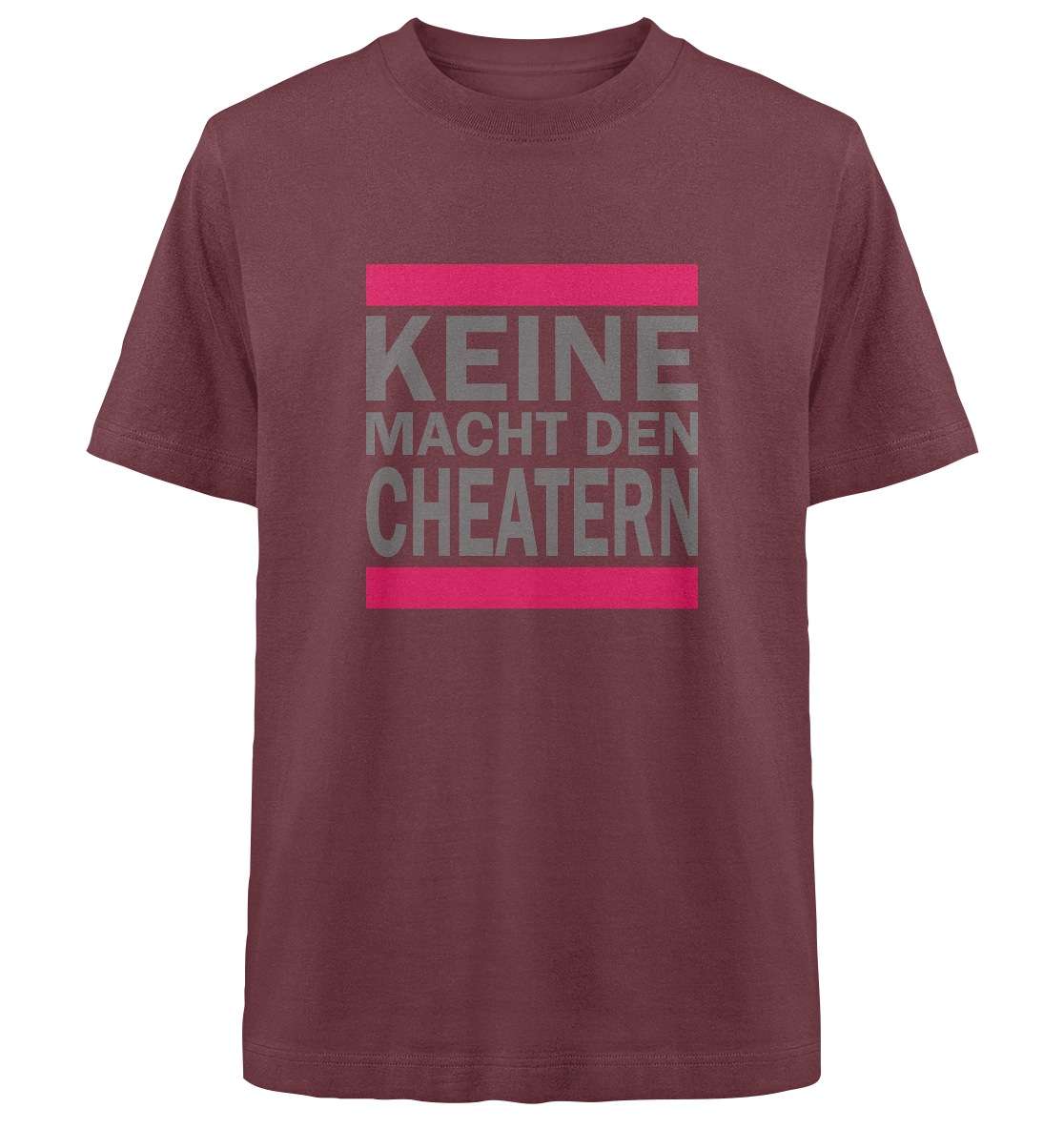 Trashball "Keine Macht den Cheatern" - Heavy Oversized Organic Shirt