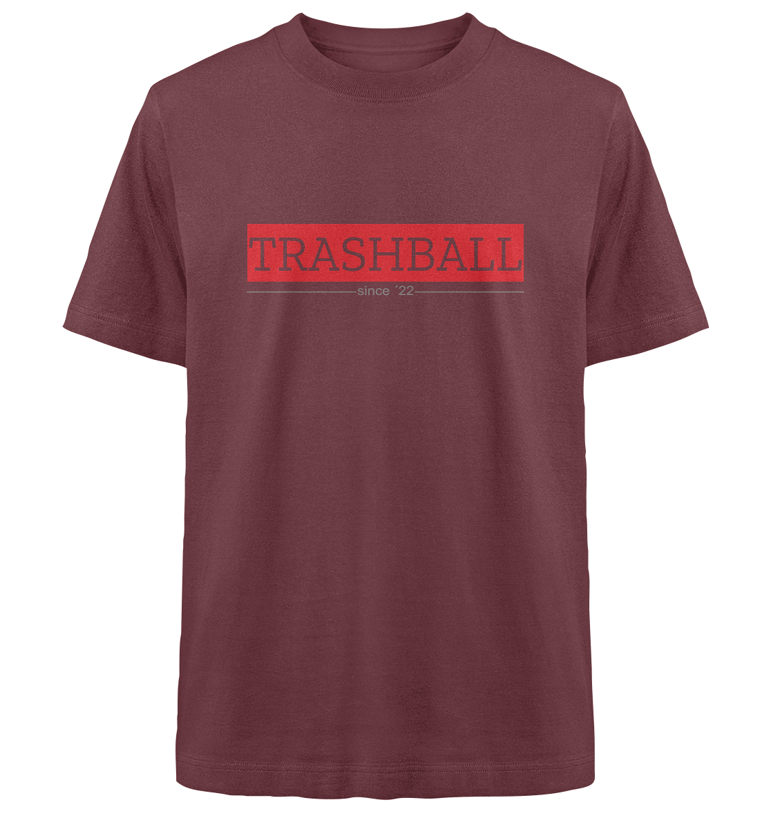 Trashball "Klassik" - Heavy Oversized Organic Shirt