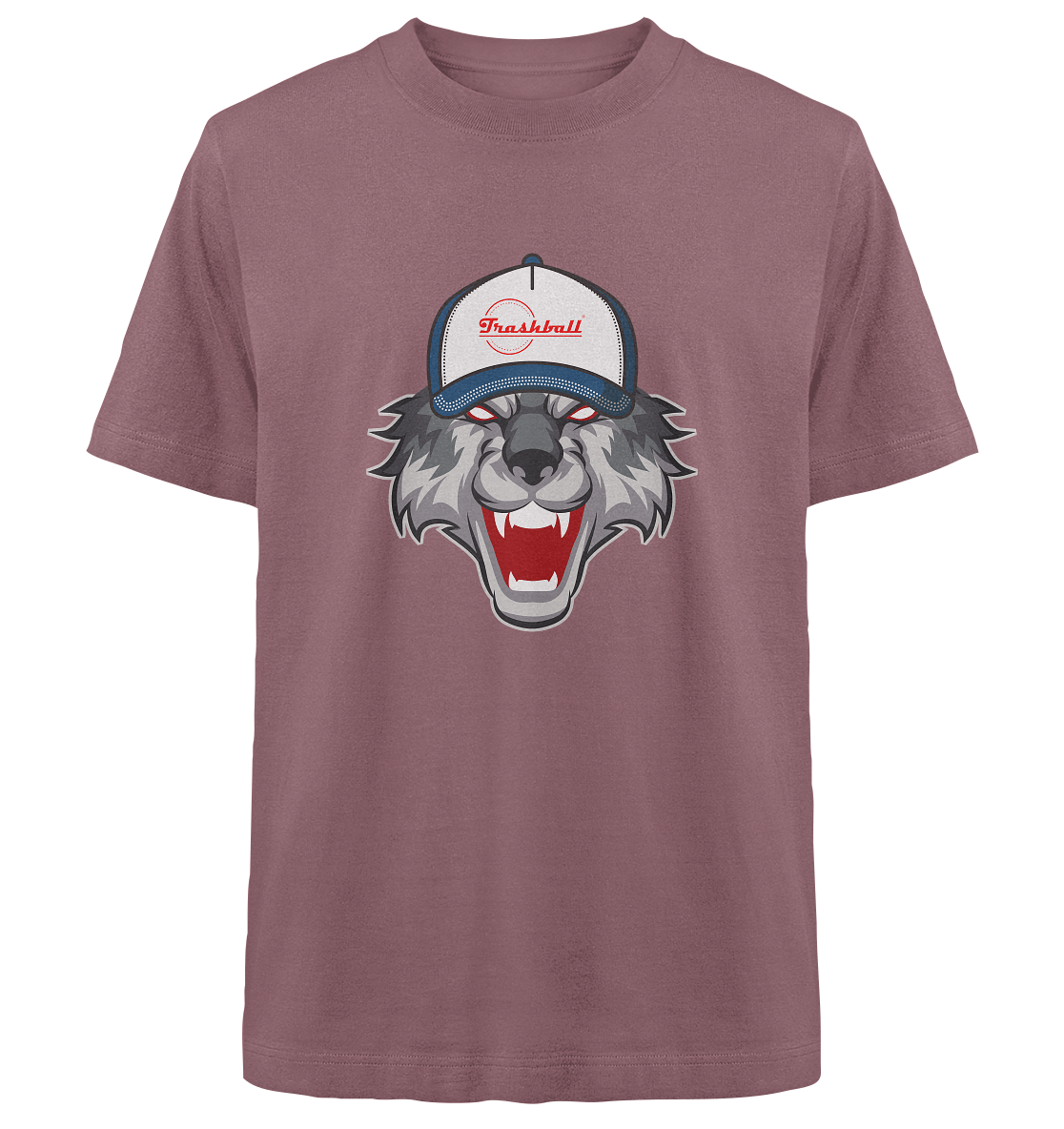 Trashball "Wolf Cap" - Heavy Oversized Organic Shirt