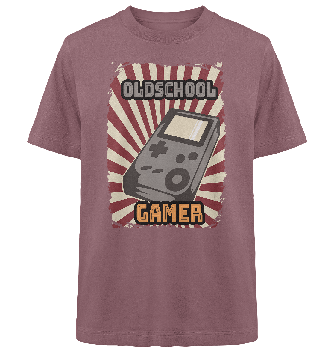 Trashball "Oldschool Gamer" - Heavy Oversized Organic Shirt