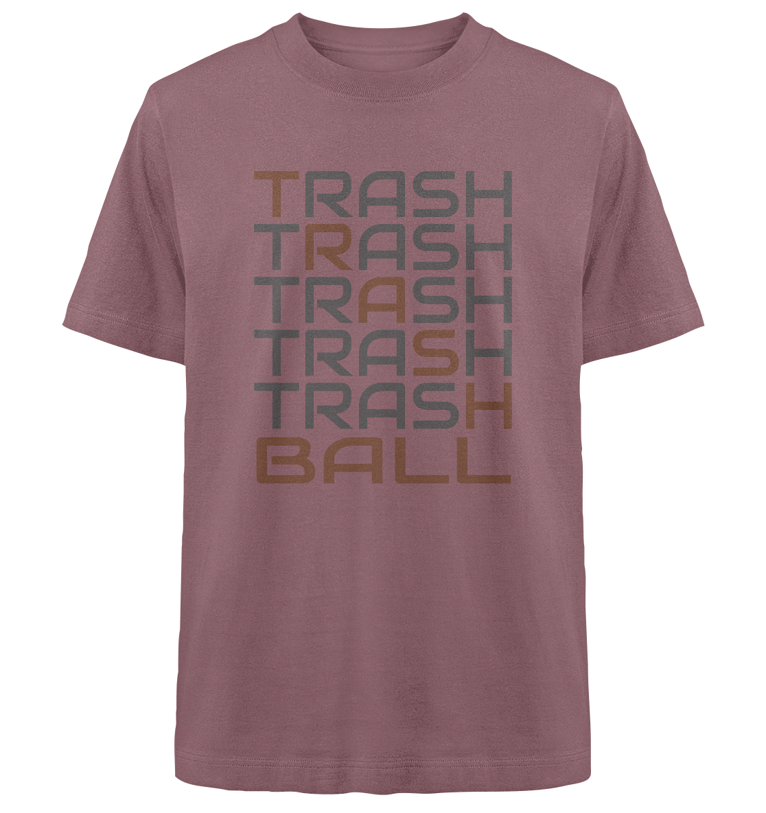 Trashball "Trash" - Heavy Oversized Organic Shirt