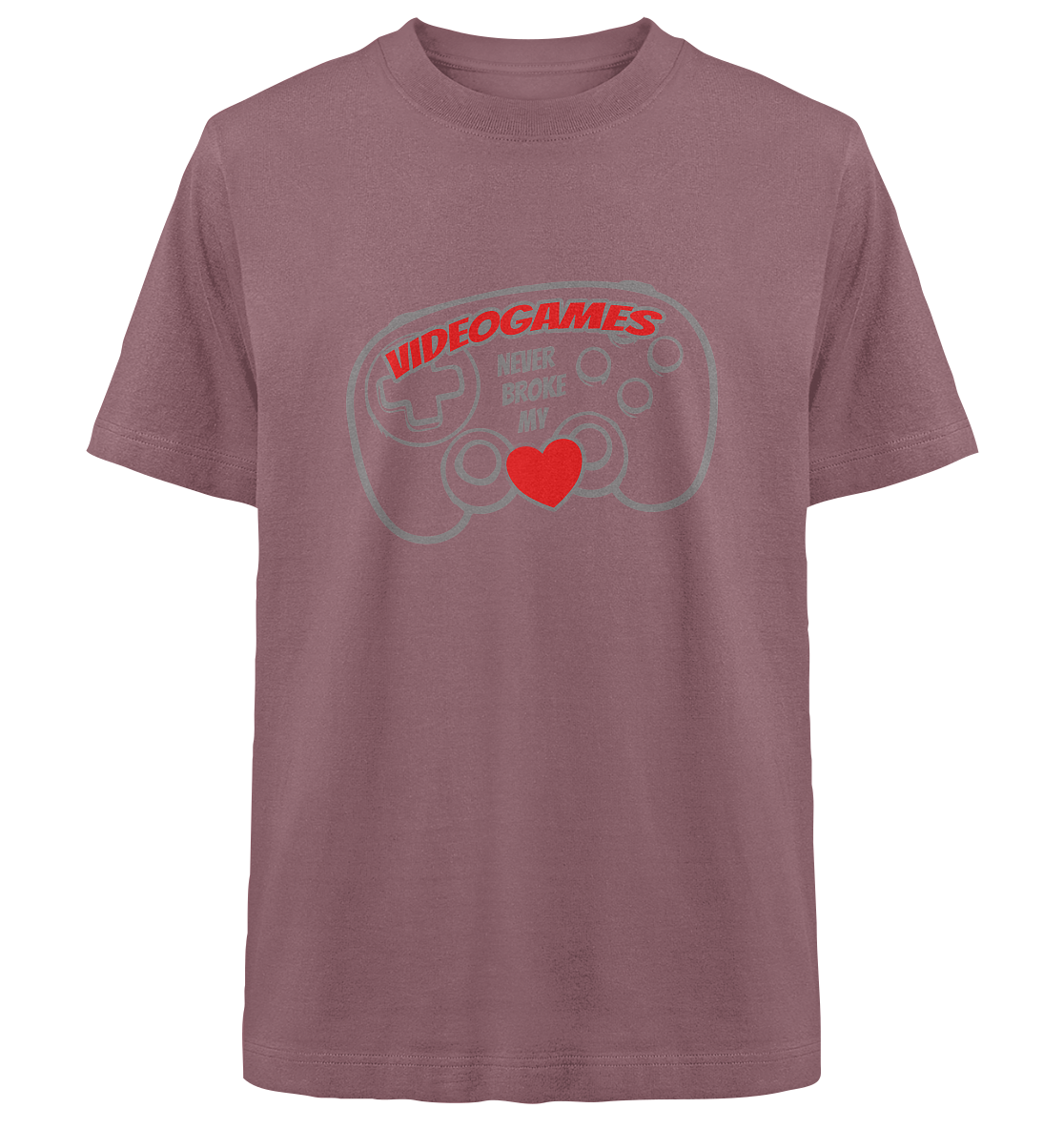 Trashball "Never Broke my Heart" - Heavy Oversized Organic Shirt