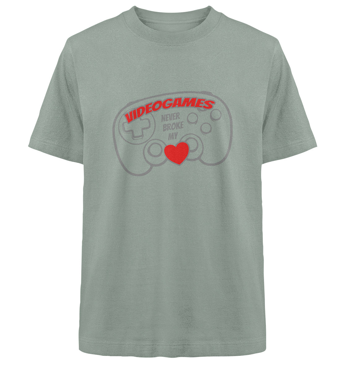 Trashball "Never Broke my Heart" - Heavy Oversized Organic Shirt