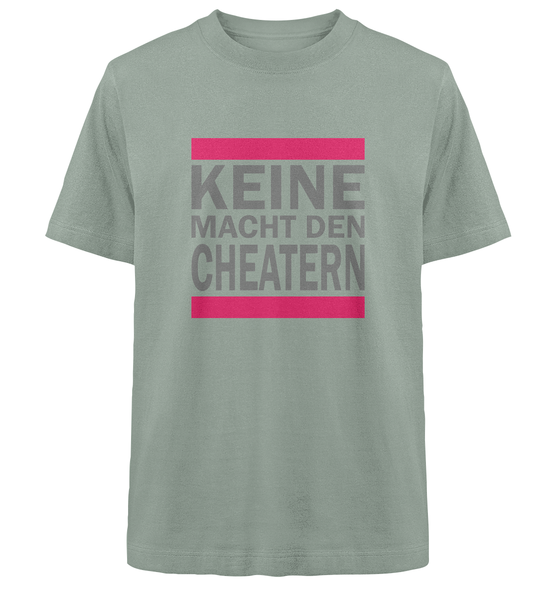 Trashball "Keine Macht den Cheatern" - Heavy Oversized Organic Shirt