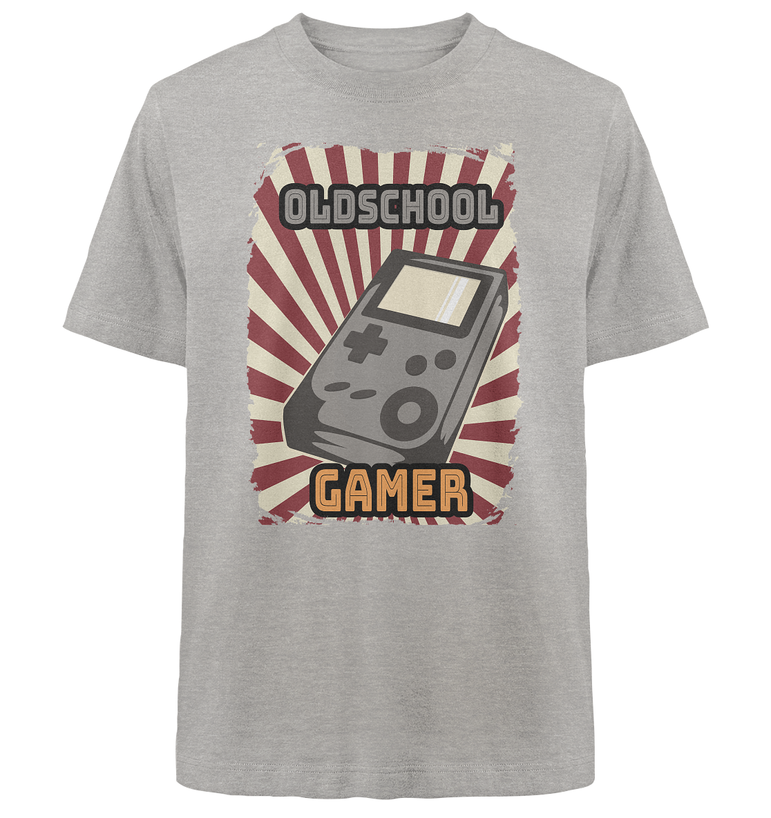 Trashball "Oldschool Gamer" - Heavy Oversized Organic Shirt