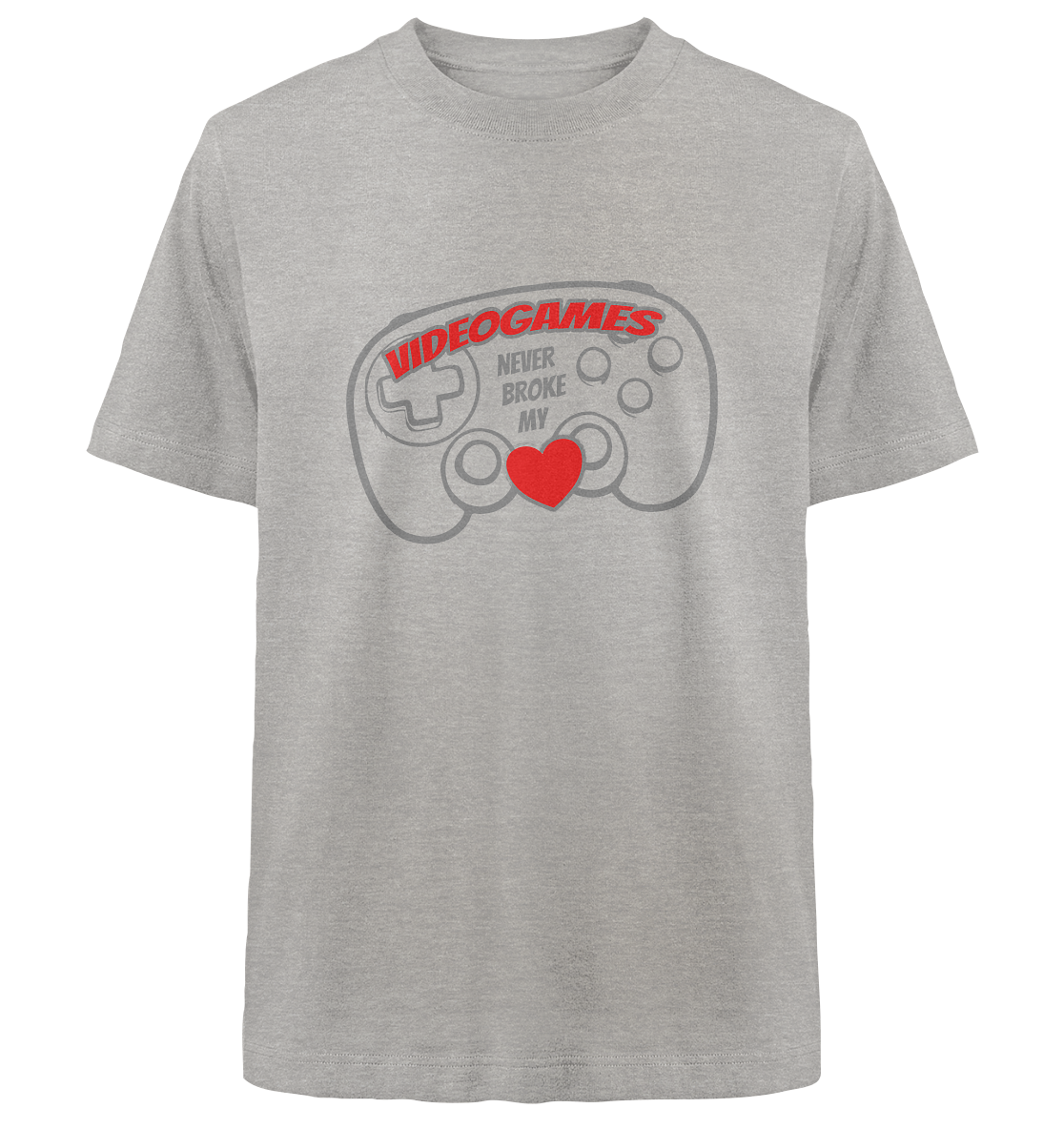 Trashball "Never Broke my Heart" - Heavy Oversized Organic Shirt