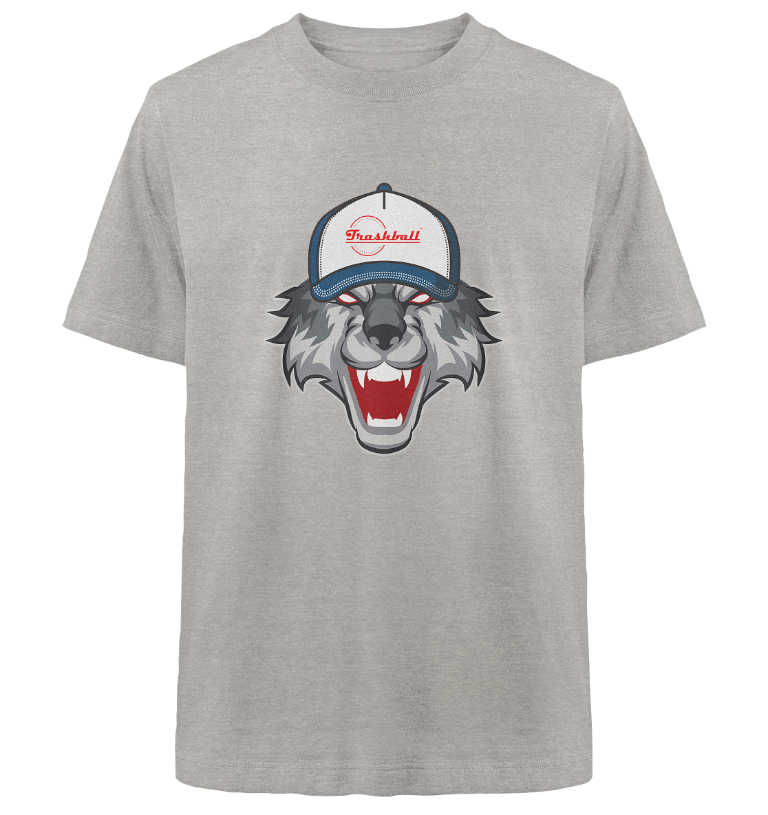 Trashball "Wolf Cap" - Heavy Oversized Organic Shirt