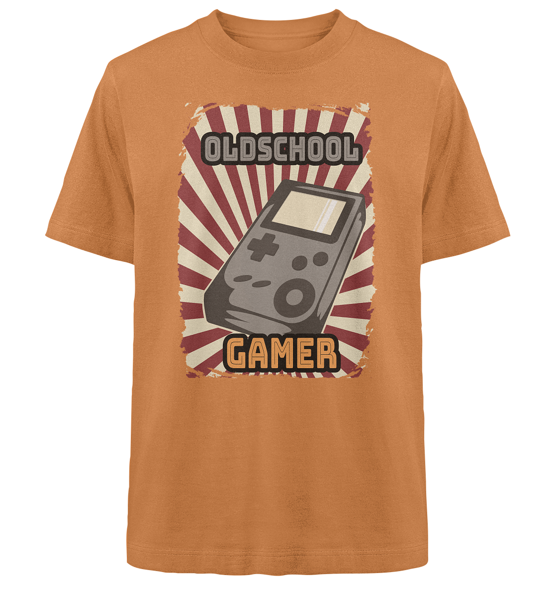 Trashball "Oldschool Gamer" - Heavy Oversized Organic Shirt