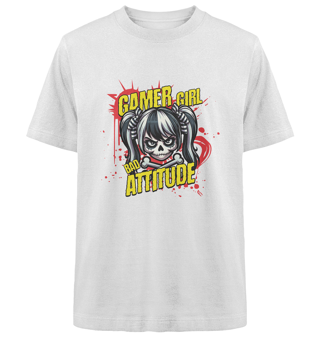 Trashball "Gamer Girl" - Heavy Oversized Organic Shirt