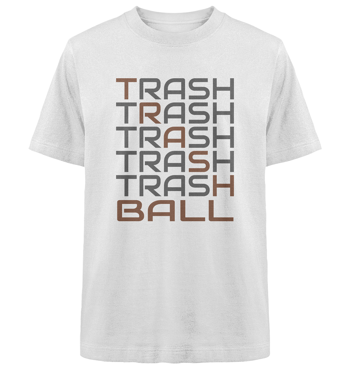 Trashball "Trash" - Heavy Oversized Organic Shirt