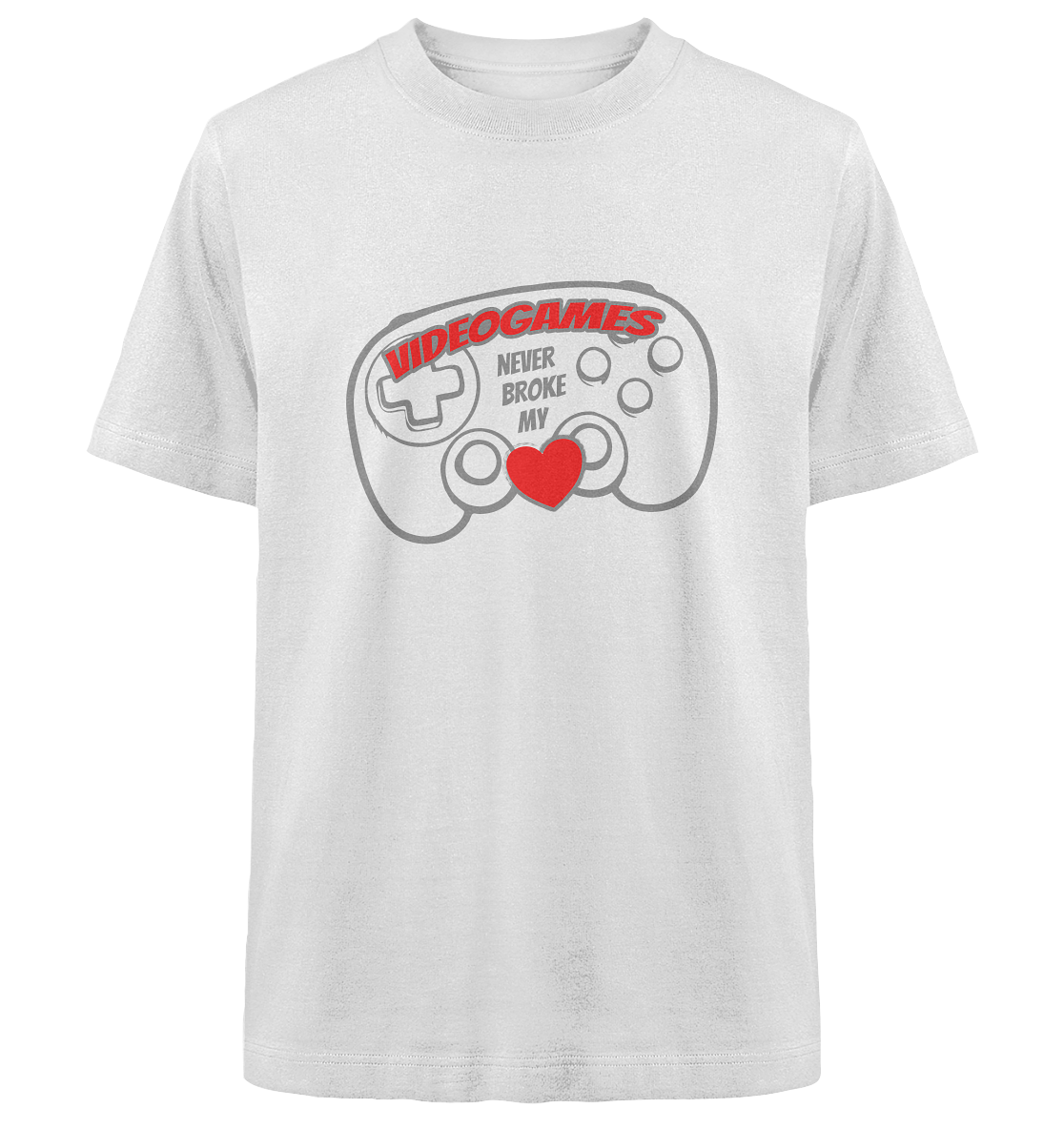 Trashball "Never Broke my Heart" - Heavy Oversized Organic Shirt