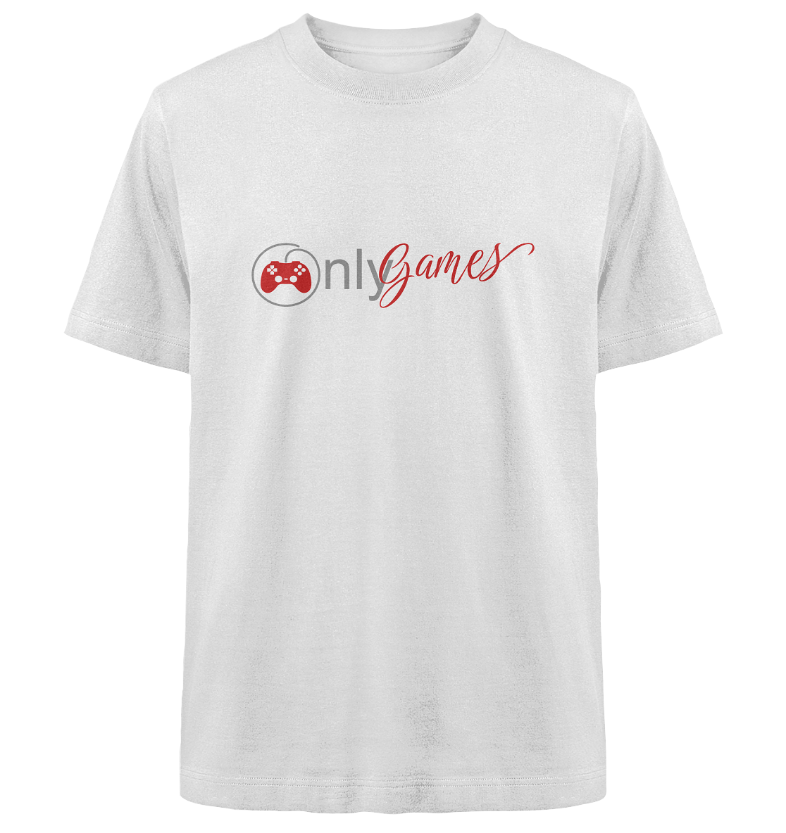 Trashball "Only Games" - Heavy Oversized Organic Shirt