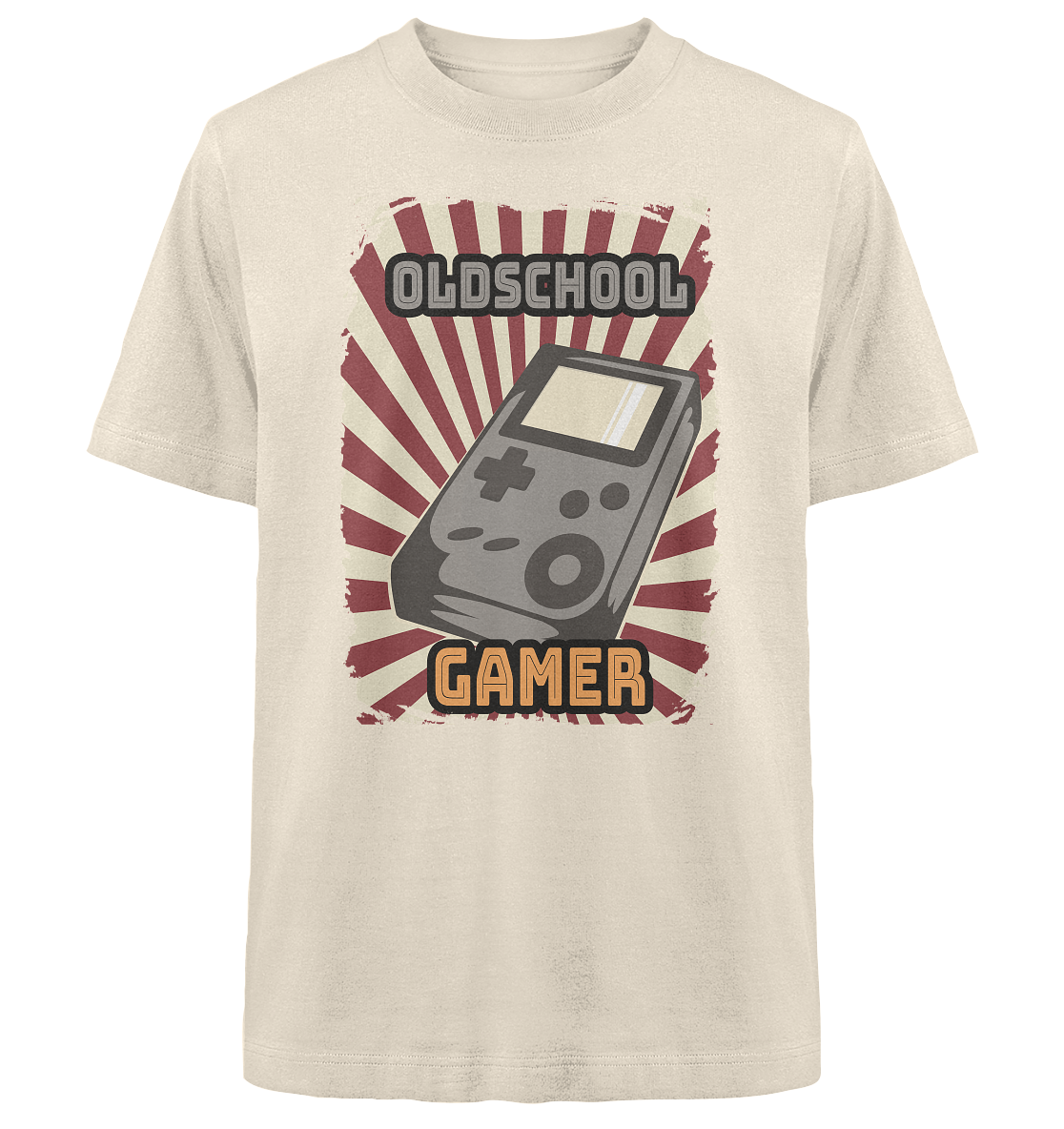 Trashball "Oldschool Gamer" - Heavy Oversized Organic Shirt