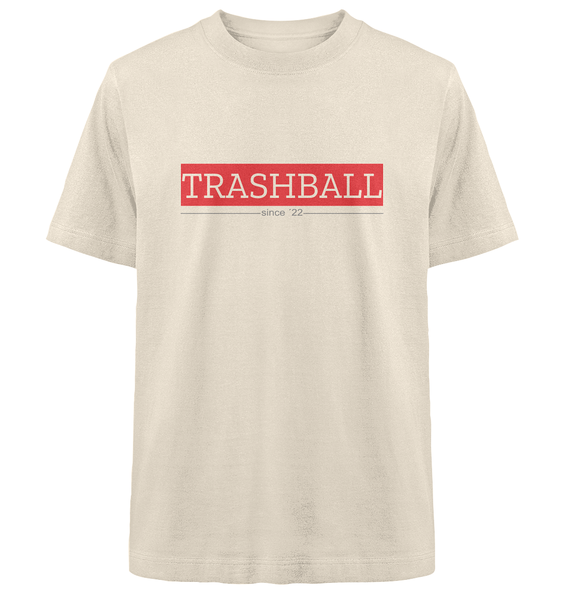 Trashball "Klassik" - Heavy Oversized Organic Shirt