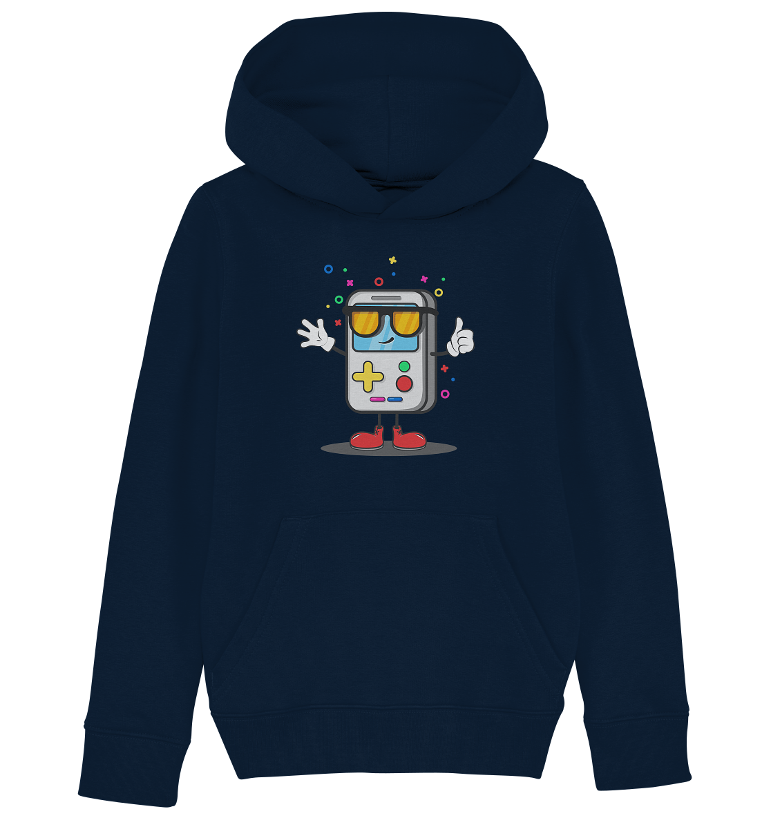 Trashball "Gameboy" - Kids Organic Hoodie