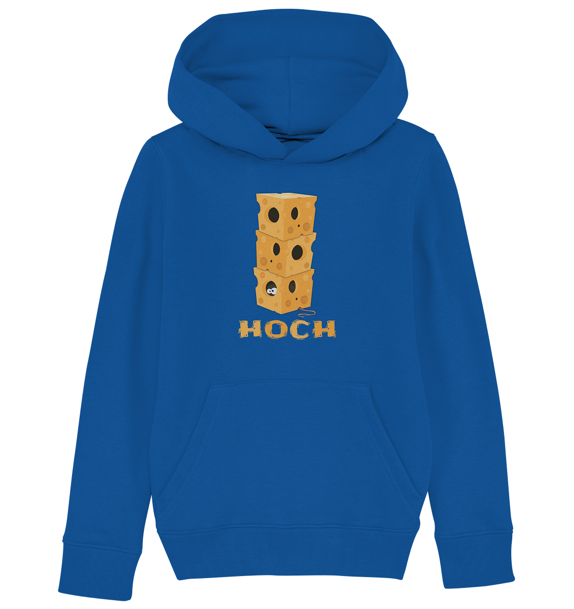 Trashball "3 Käse Hoch" - Kids Organic Hoodie