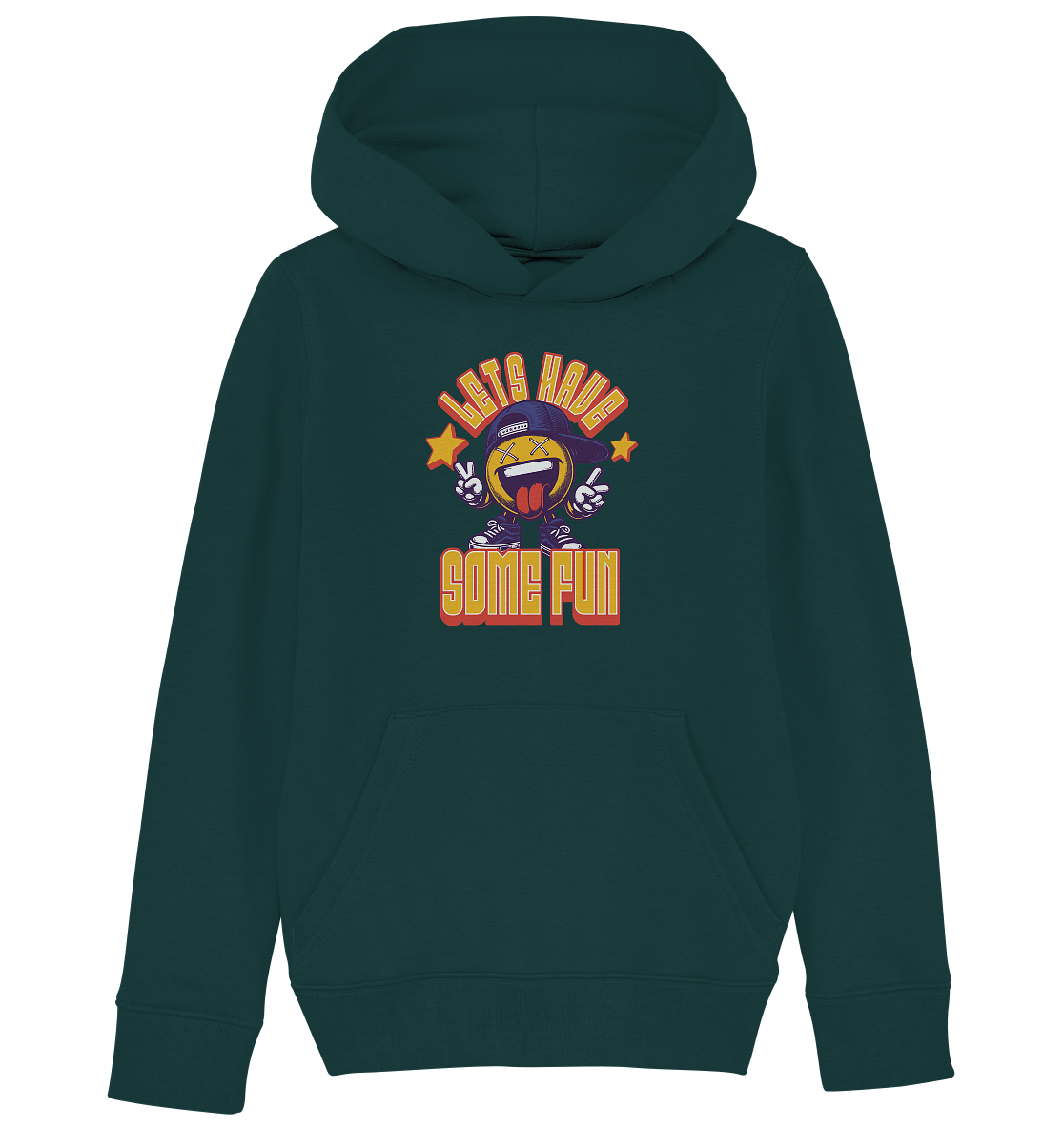 Trashball "Lets have some Fun" - Kids Organic Hoodie