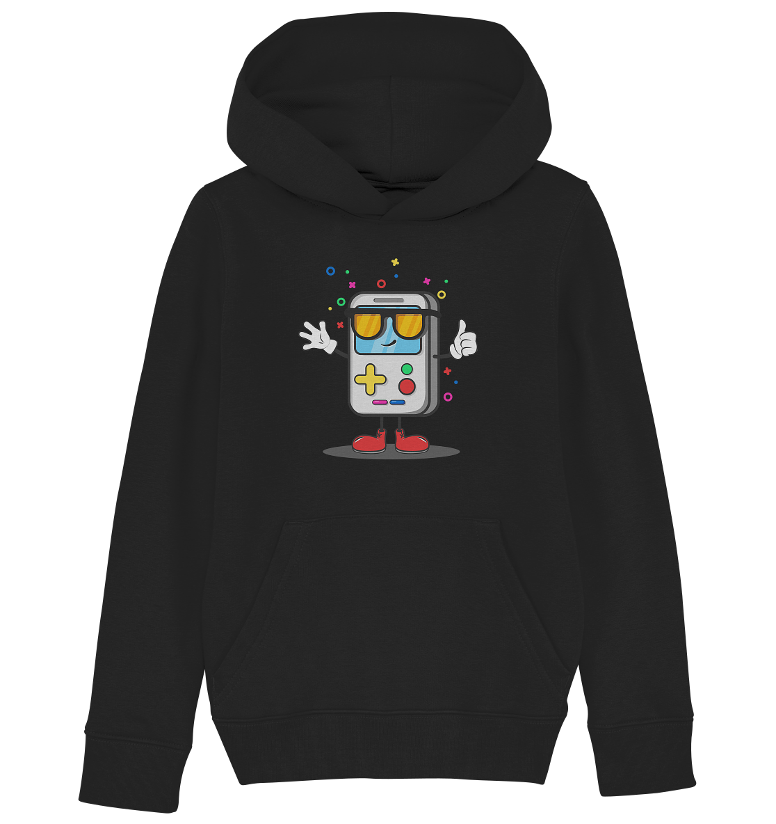 Trashball "Gameboy" - Kids Organic Hoodie