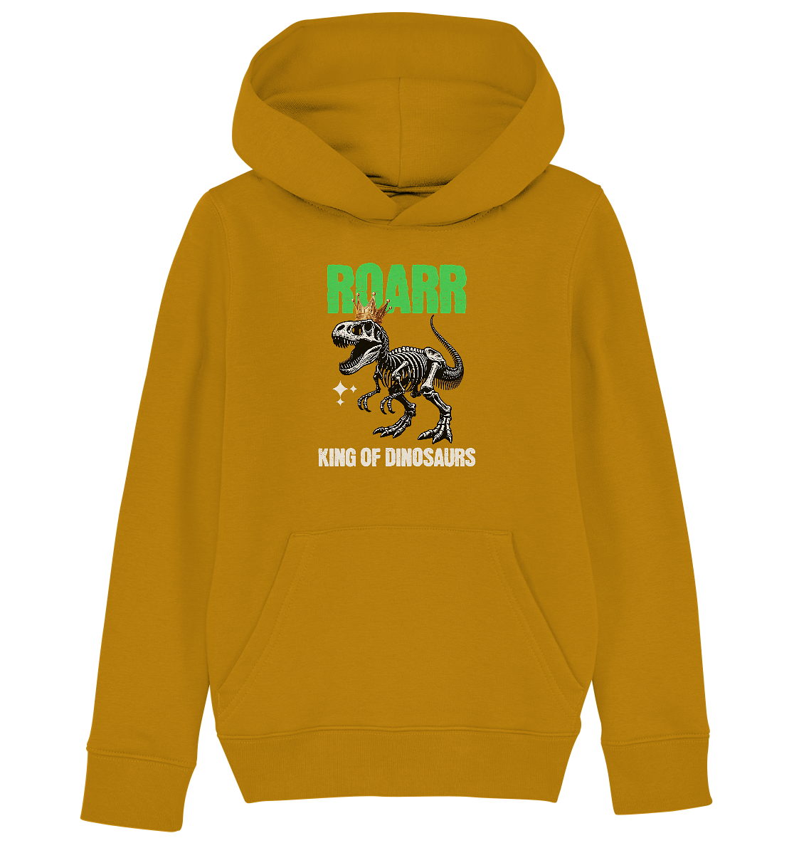 Trashball "King of Dinosaurs" - Kids Organic Hoodie