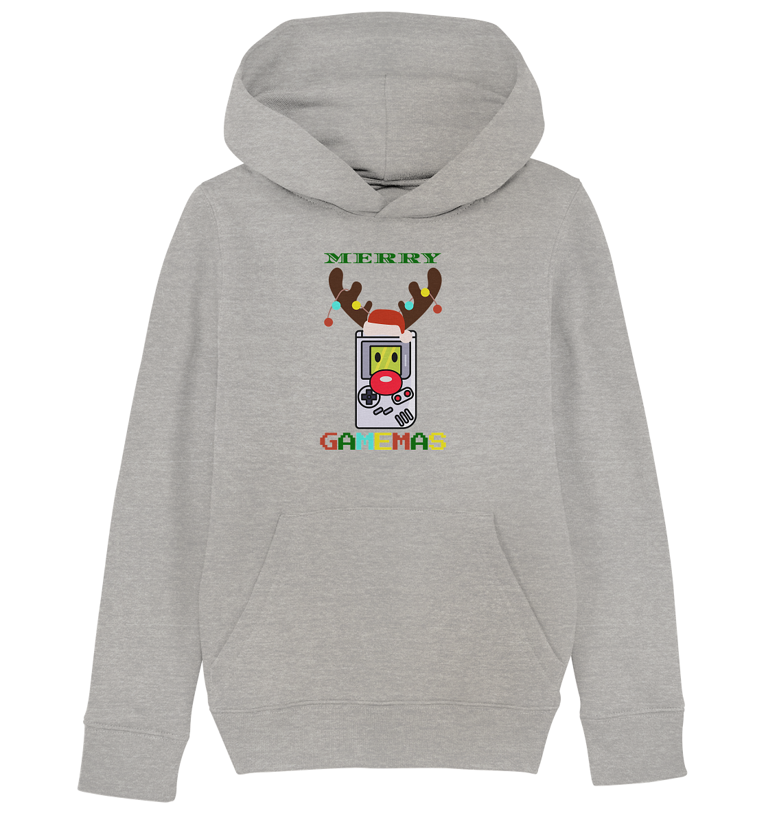 Trashball "Merry Gamemas" - Kids Organic Hoodie