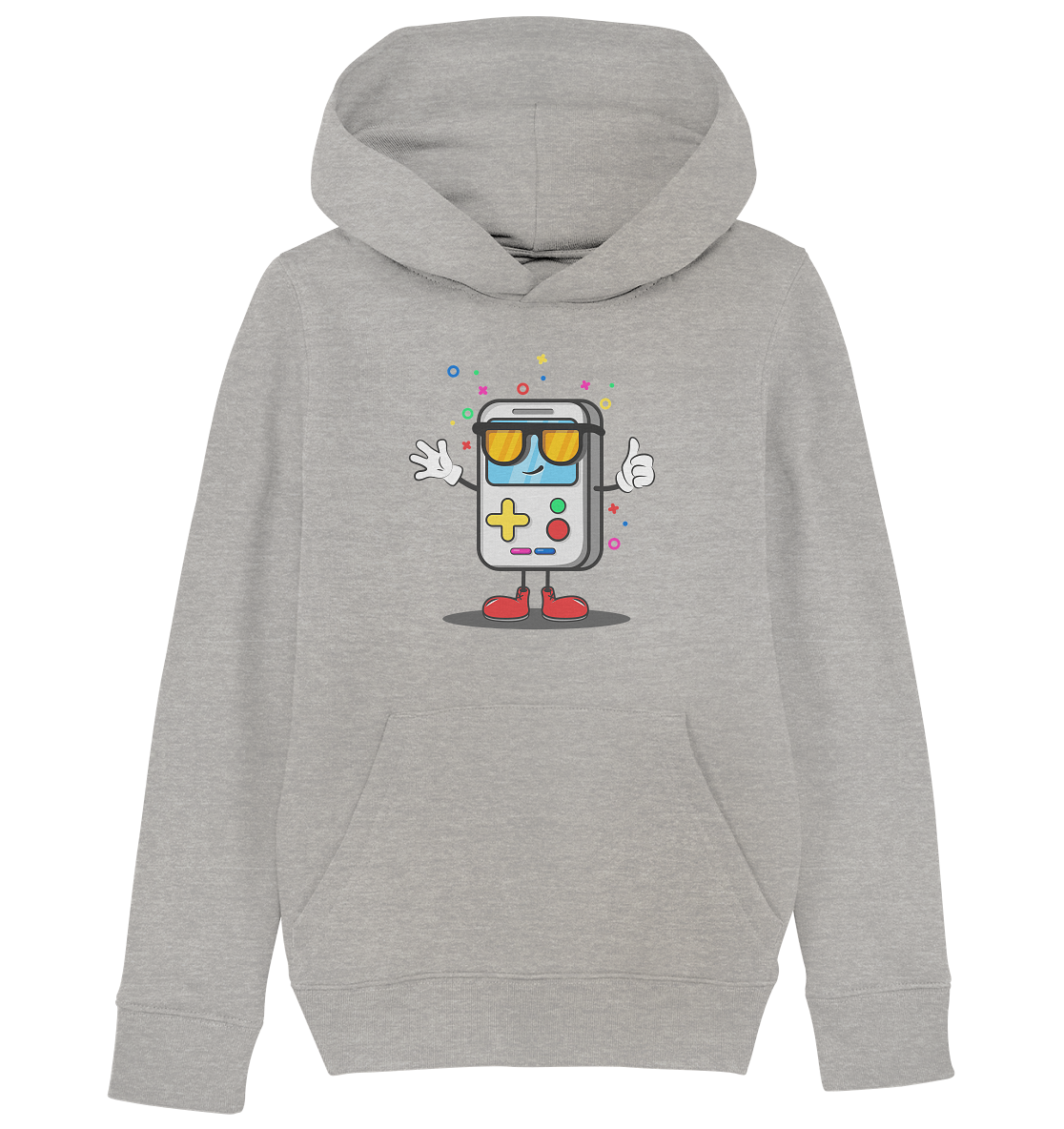 Trashball "Gameboy" - Kids Organic Hoodie