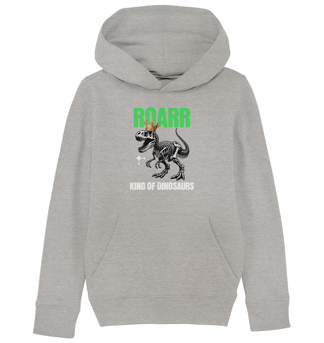 Trashball "King of Dinosaurs" - Kids Organic Hoodie