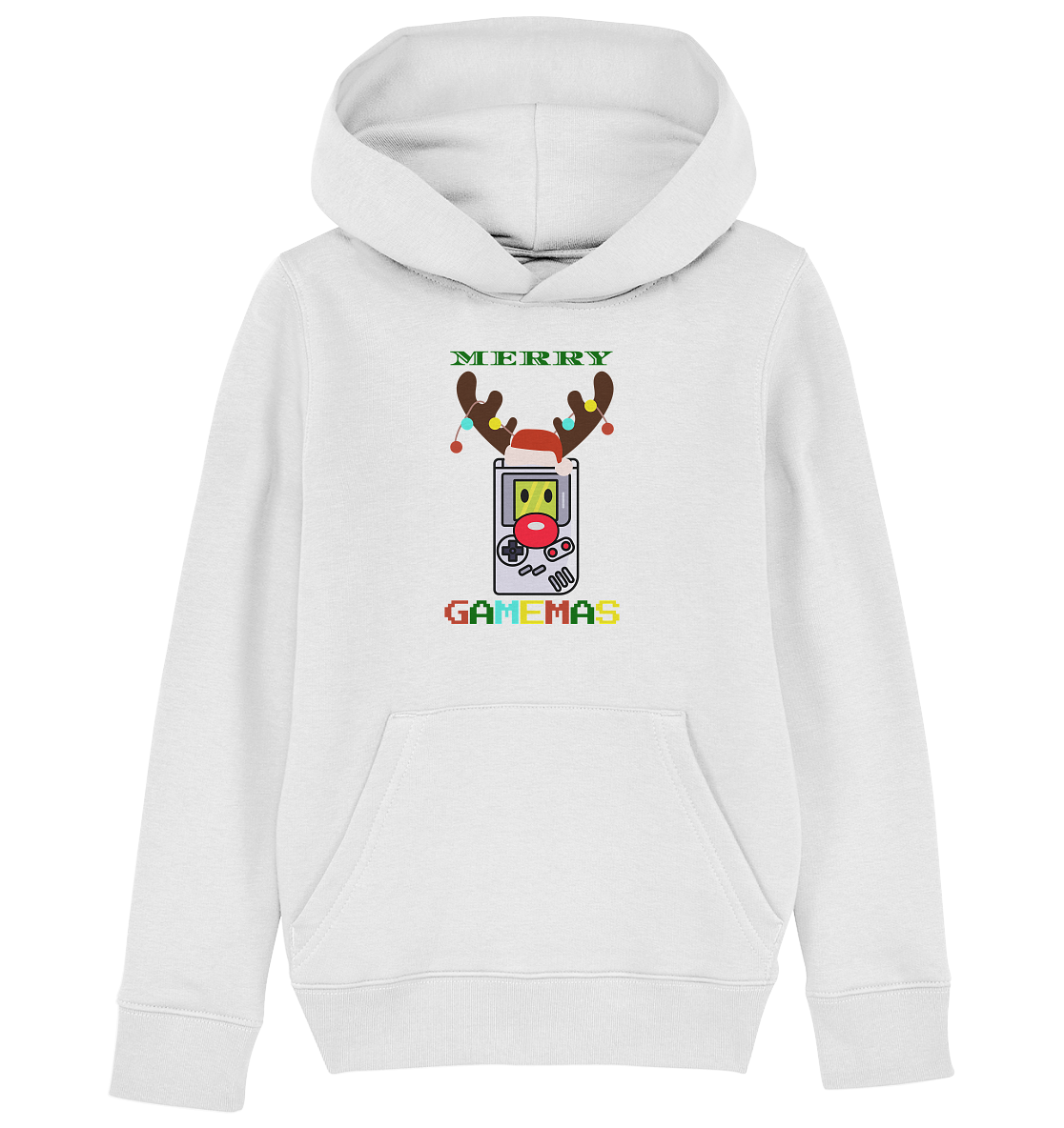 Trashball "Merry Gamemas" - Kids Organic Hoodie