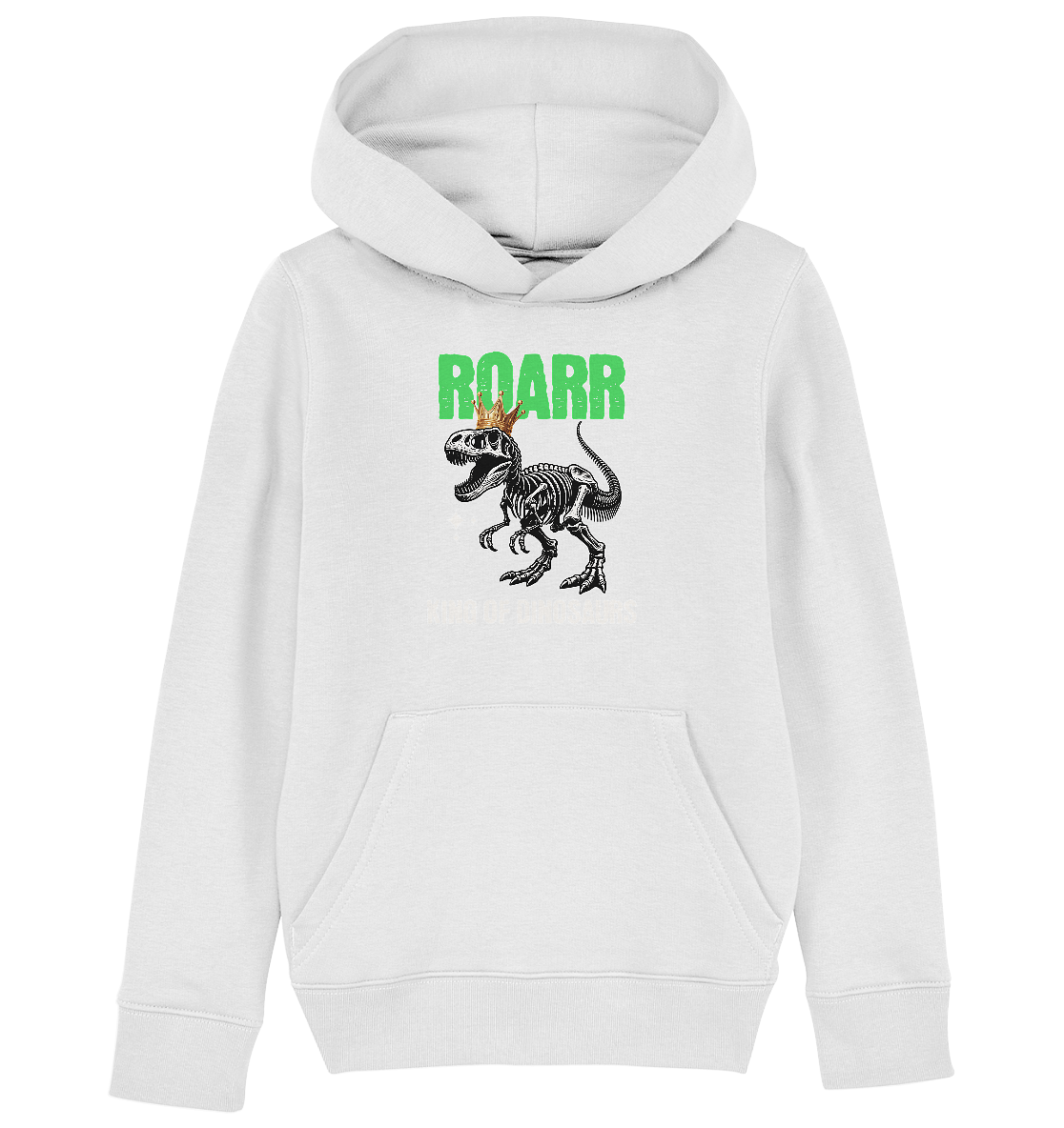 Trashball "King of Dinosaurs" - Kids Organic Hoodie