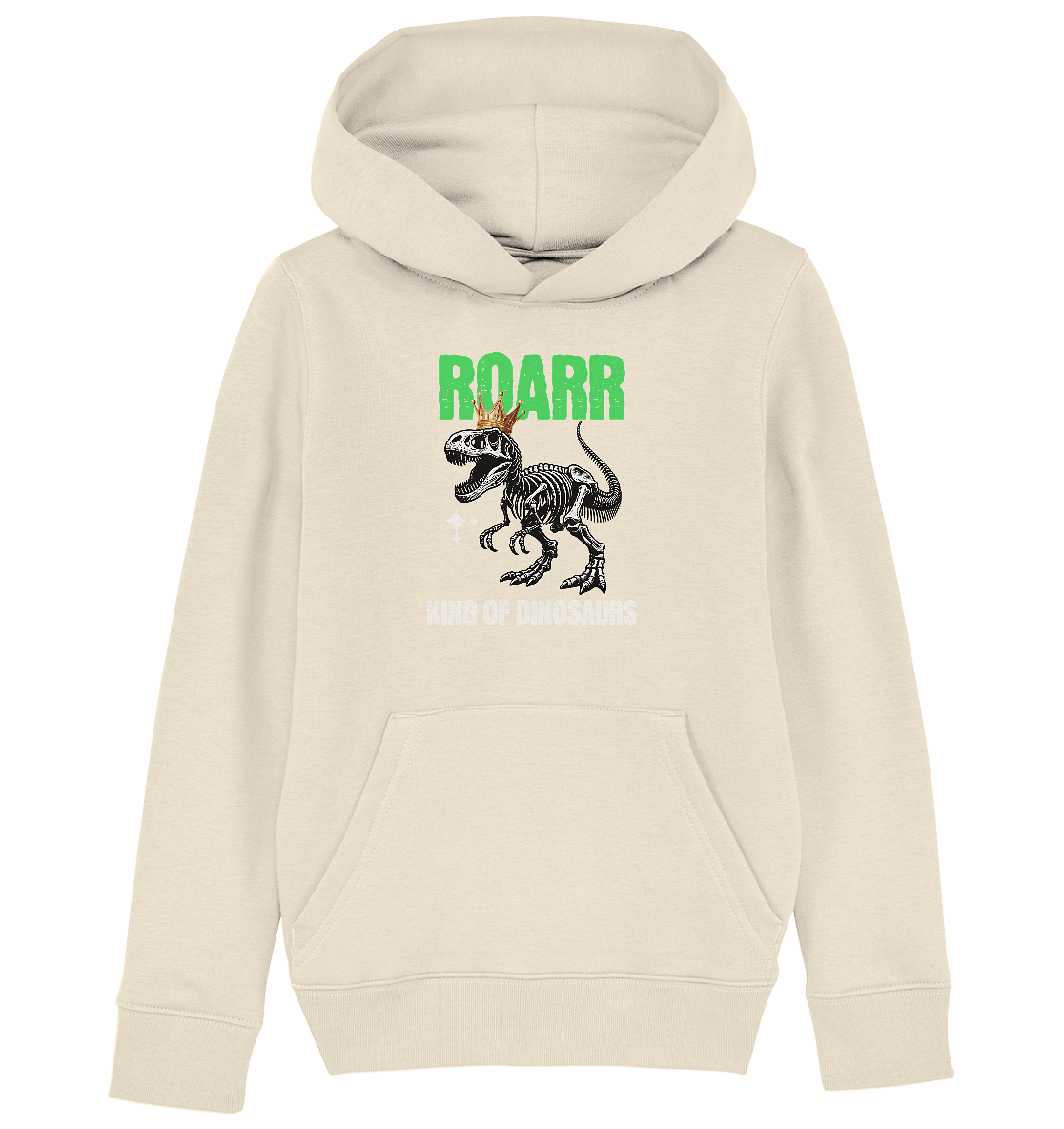 Trashball "King of Dinosaurs" - Kids Organic Hoodie