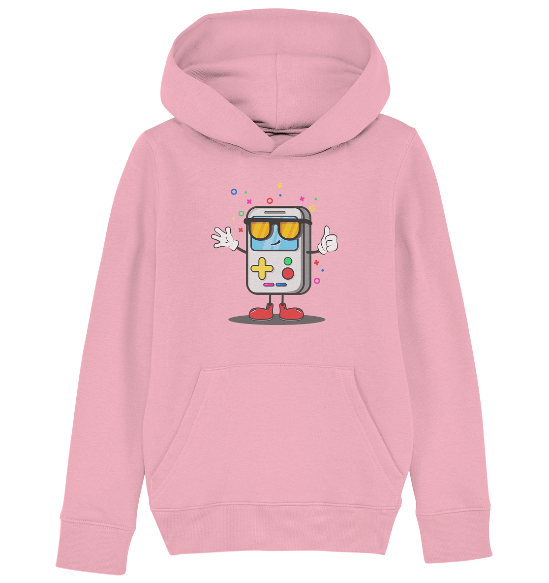 Trashball "Gameboy" - Kids Organic Hoodie