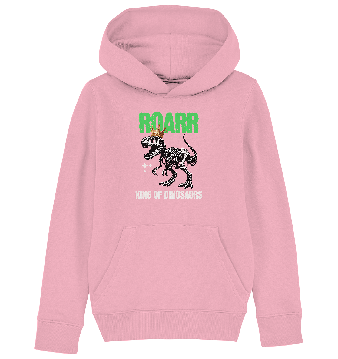 Trashball "King of Dinosaurs" - Kids Organic Hoodie