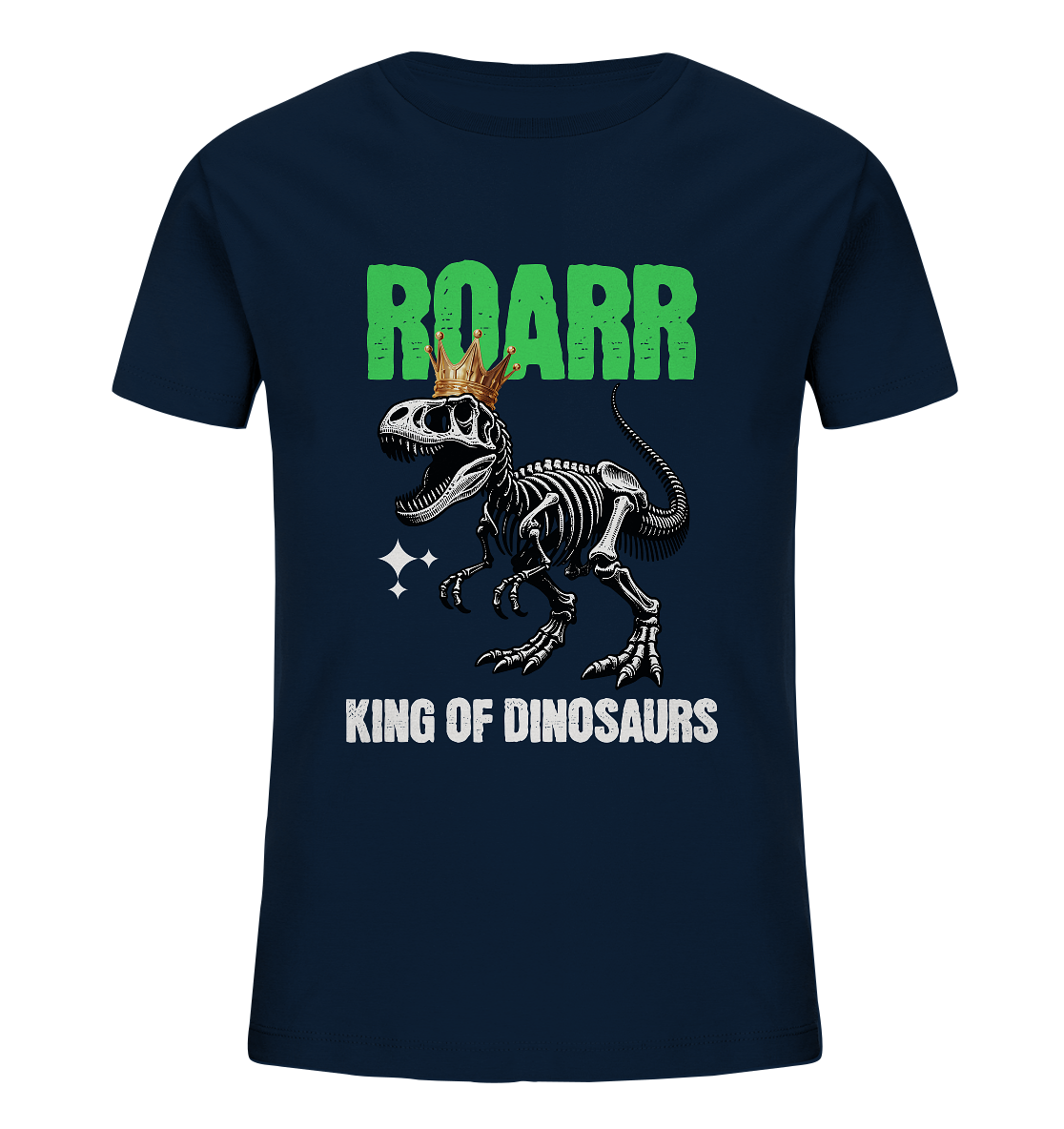 Trashball "King of Dinosaurs" - Kids Organic Shirt