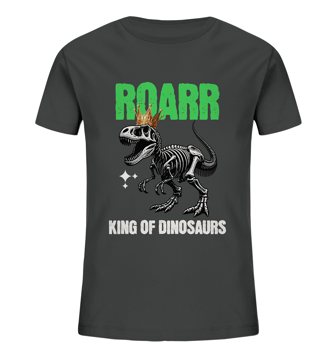 Trashball "King of Dinosaurs" - Kids Organic Shirt