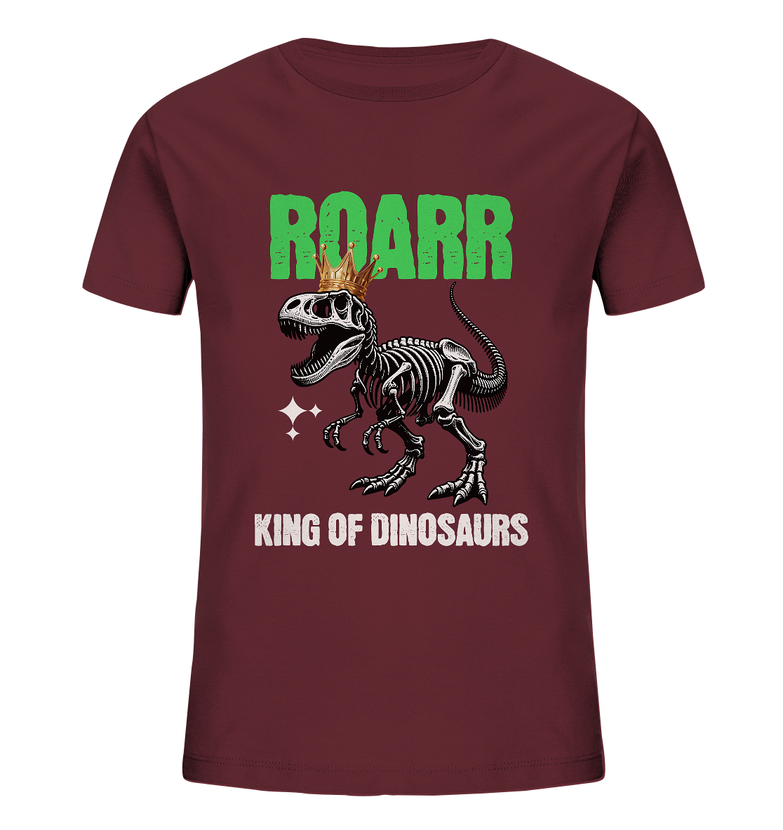 Trashball "King of Dinosaurs" - Kids Organic Shirt