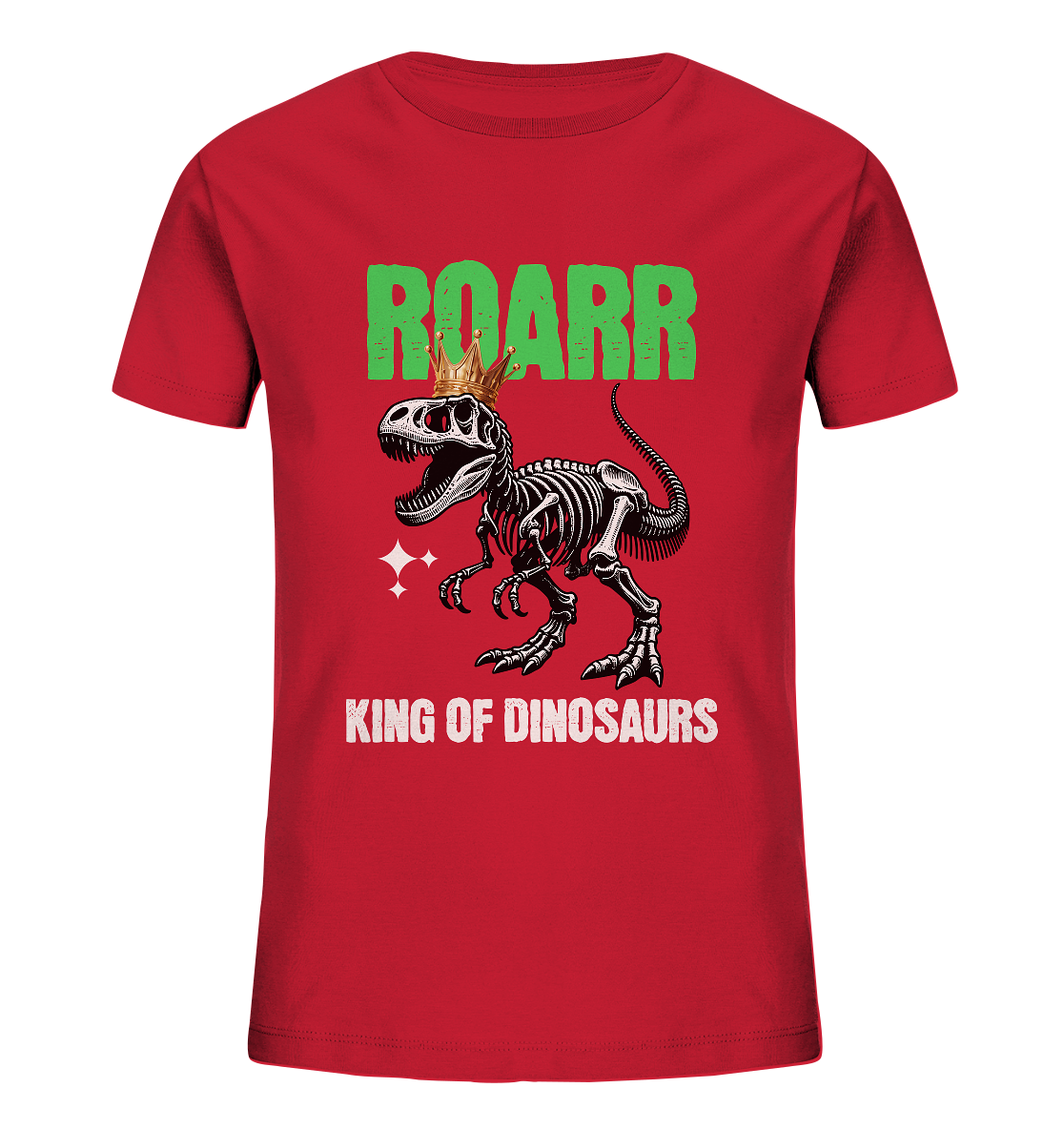 Trashball "King of Dinosaurs" - Kids Organic Shirt