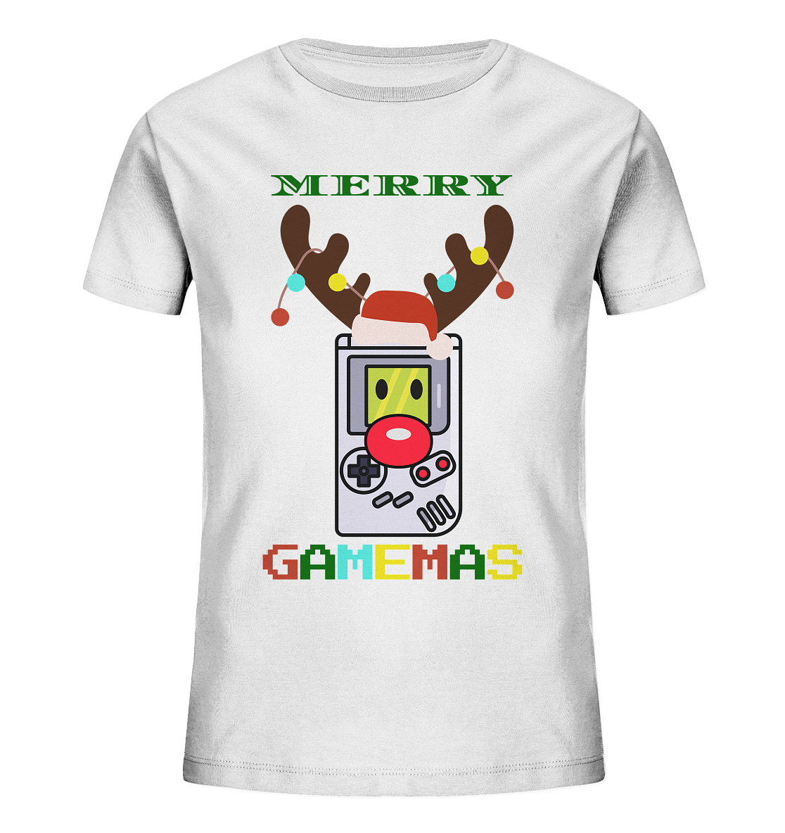 Trashball "Merry Gamemas" - Kids Organic Shirt