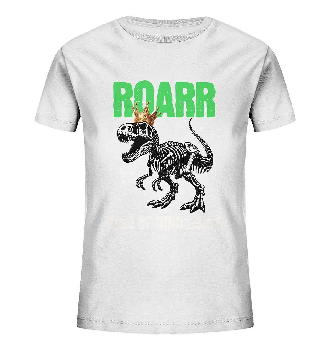 Trashball "King of Dinosaurs" - Kids Organic Shirt