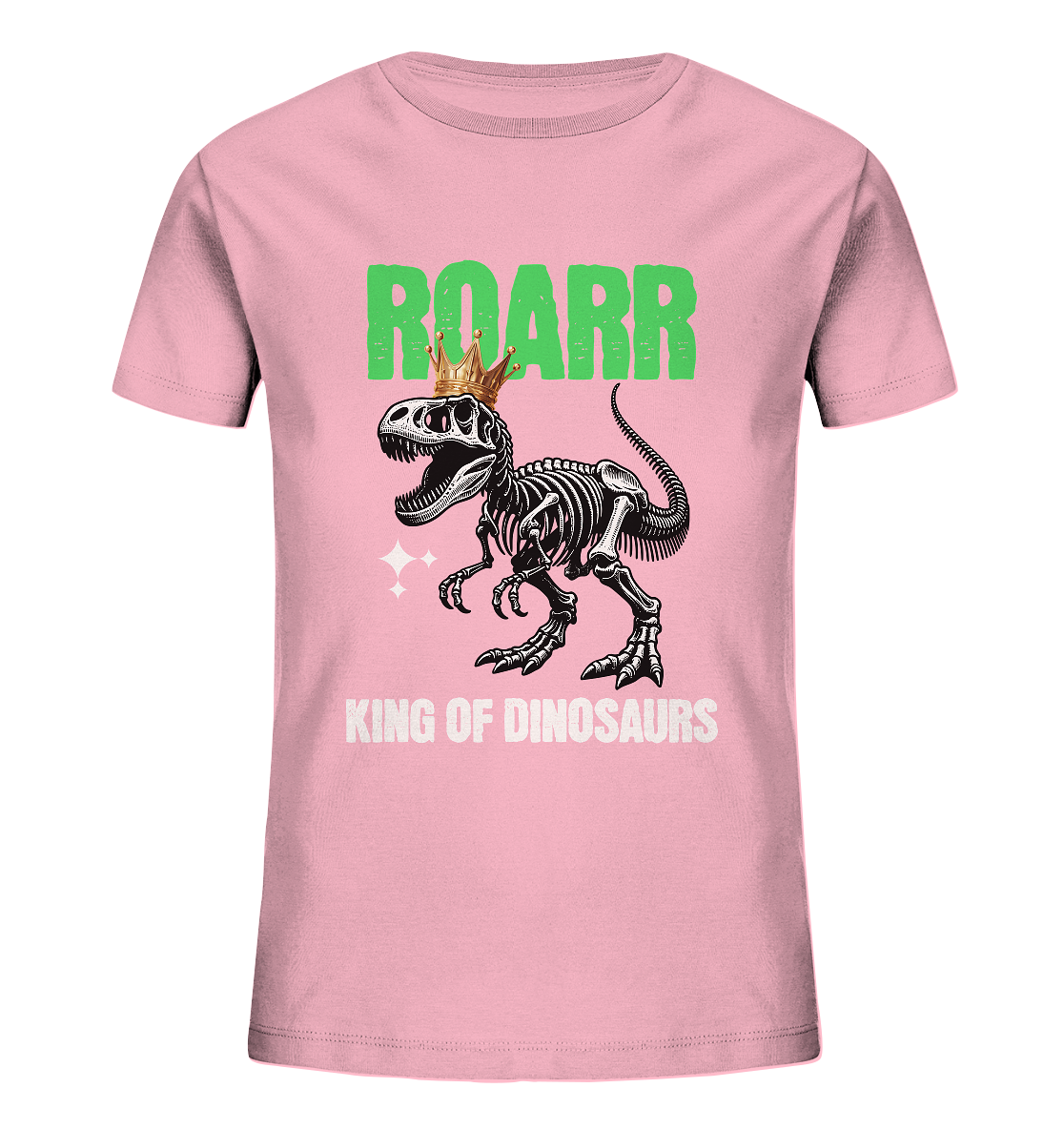 Trashball "King of Dinosaurs" - Kids Organic Shirt