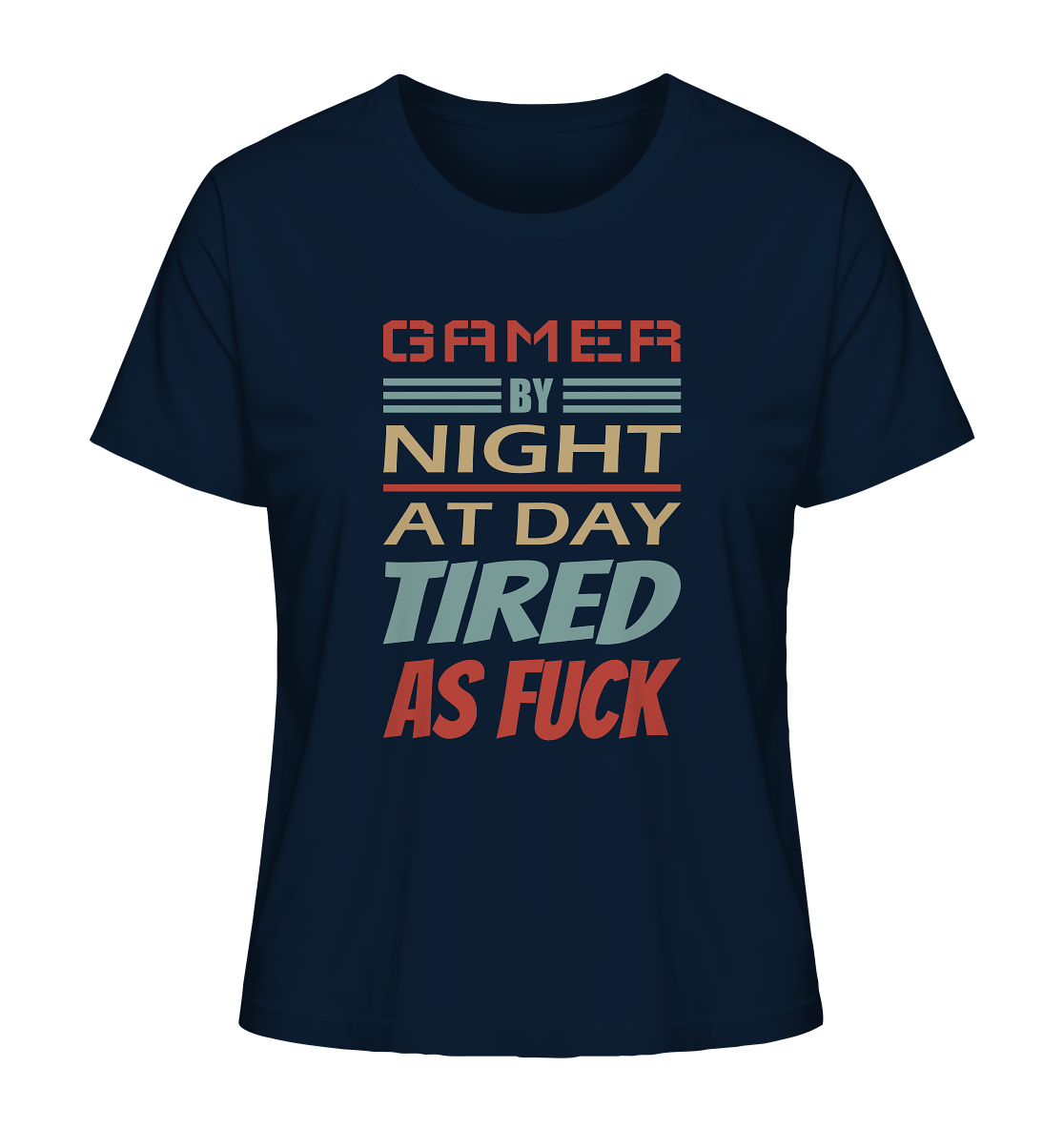 Trashball "Gamer by Night" - Ladies Organic Shirt