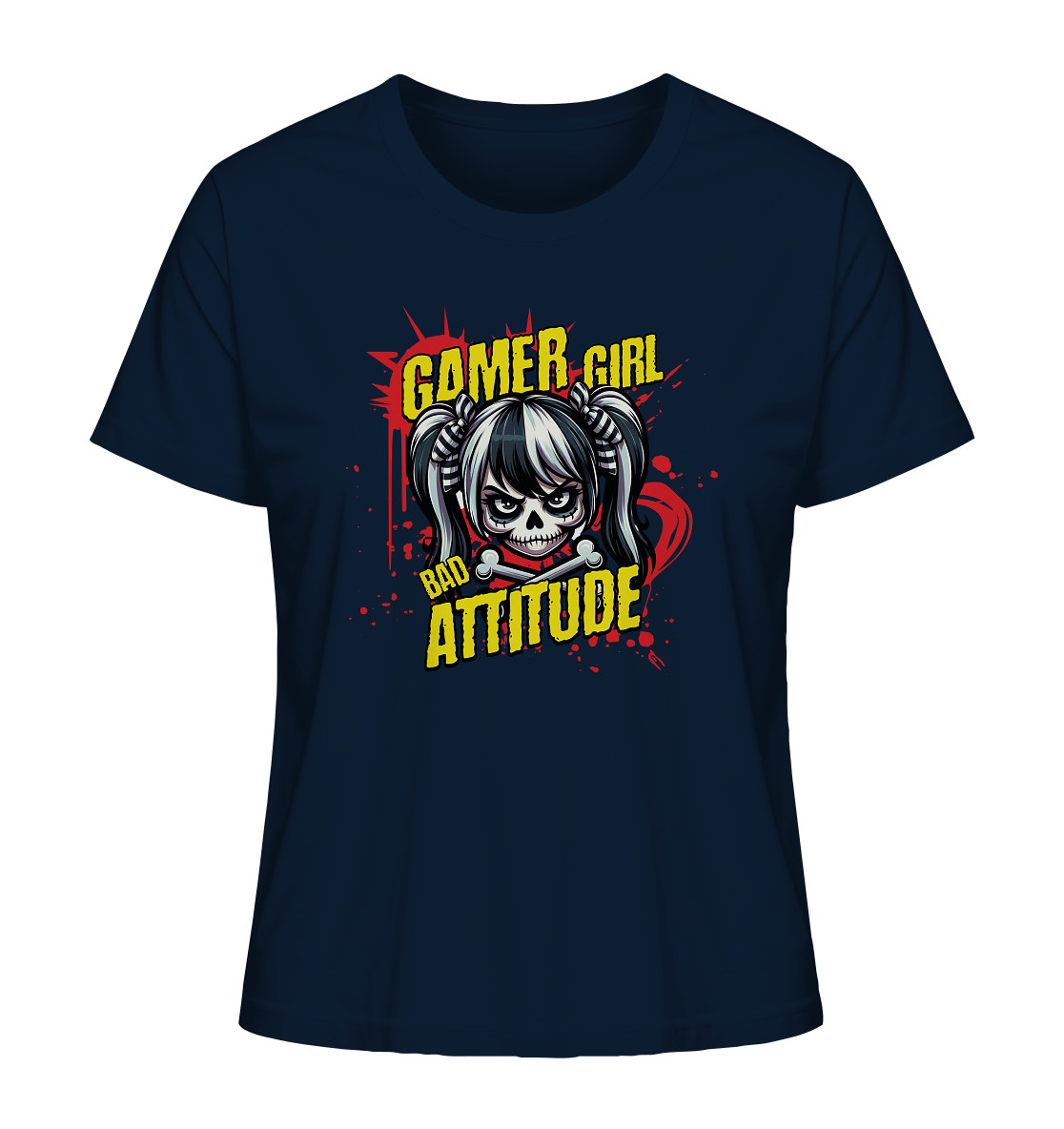 Trashball "Gamer Girl" - Ladies Organic Shirt