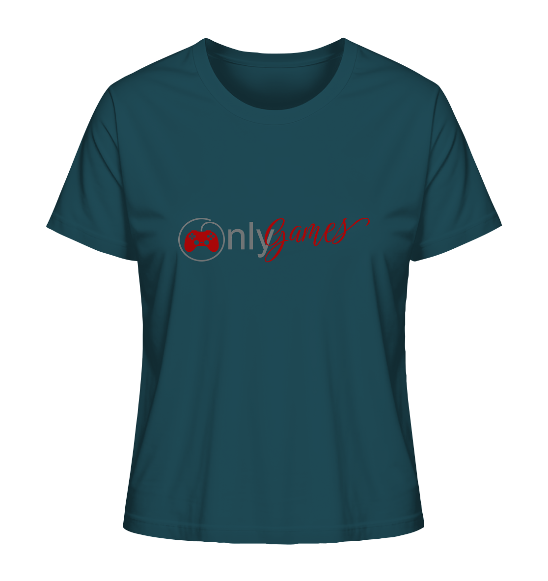 Trashball "Only Games" - Ladies Organic Shirt