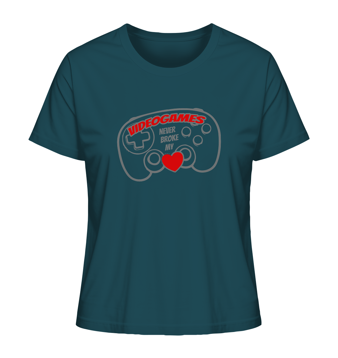 Trashball "Never Broke my Heart" - Ladies Organic Shirt