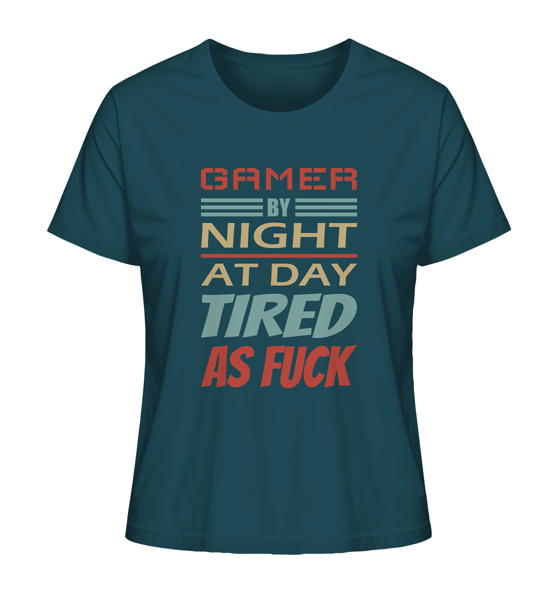 Trashball "Gamer by Night" - Ladies Organic Shirt