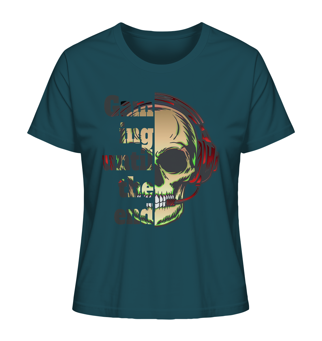 Trashball "Gaming until the end" - Ladies Organic Shirt