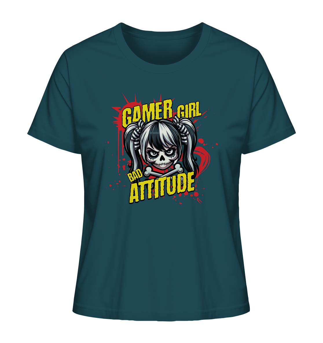 Trashball "Gamer Girl" - Ladies Organic Shirt