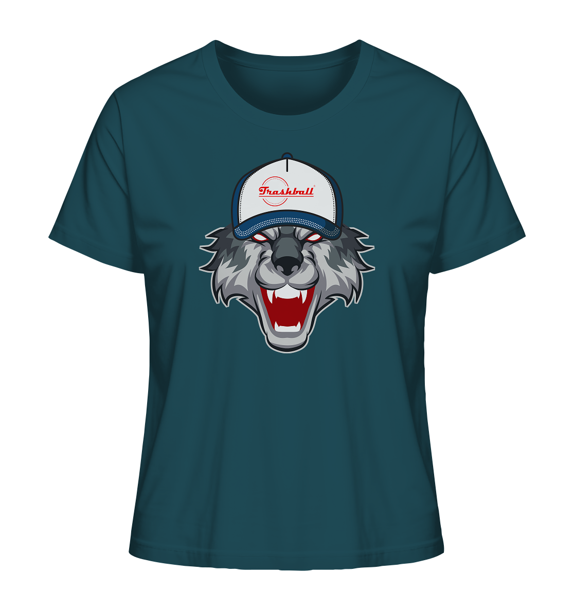 Trashball "Wolf Cap" - Ladies Organic Shirt