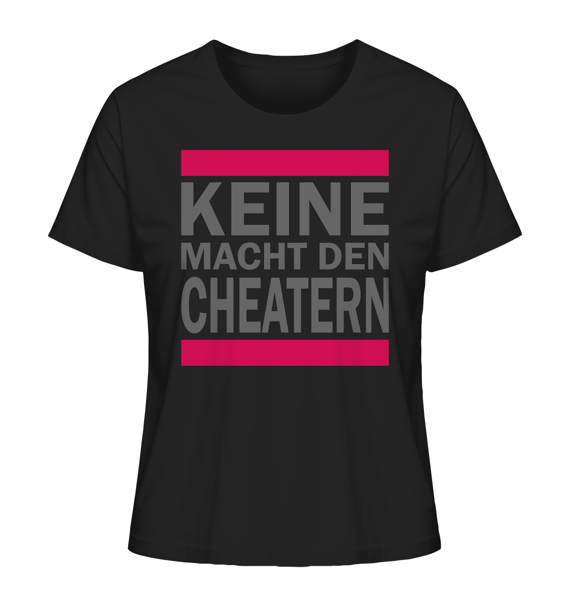 Trashball "Keine Macht den Cheatern" - Ladies Organic Shirt