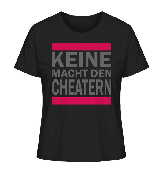 Trashball "Keine Macht den Cheatern" - Ladies Organic Shirt