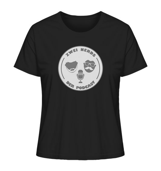 Trashball "Zwei Nerds Logo Pascal" - Ladies Organic Shirt